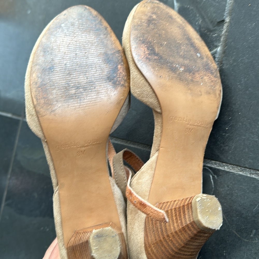 Gentle Souls suede sandals - Picture 4 of 4